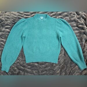 J. Crew Turquoise Cashmere Sweater